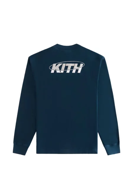 Lung hanorac Kith albastru