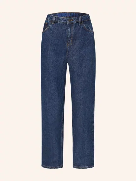 Hugo Blue Straight Džíny Leni navy modré