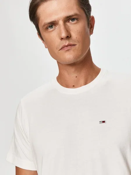 Tommy Jeans Тениска бяло
