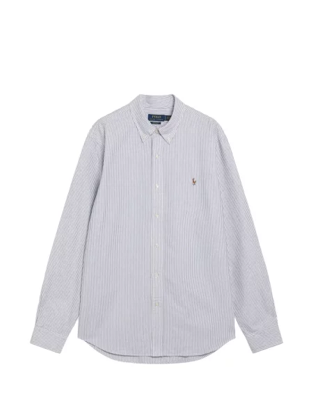Koszula Polo Ralph Lauren w paski biała