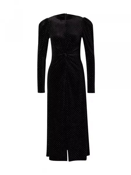 YAS Rochie / argintiu negru