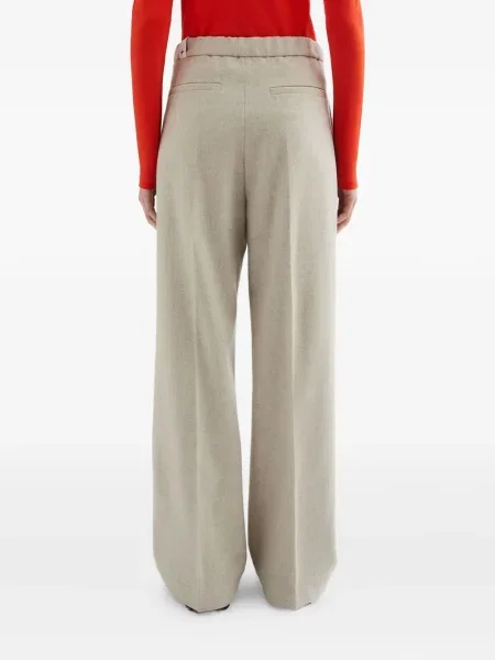 Pantaloni Jil Sander de flanelă
