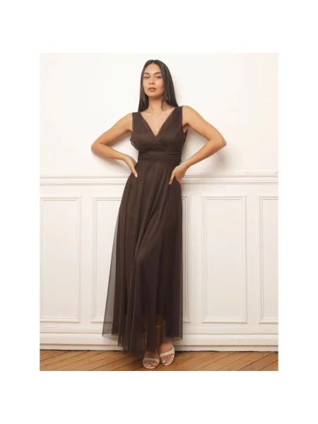 Rochie La Modeuse maro