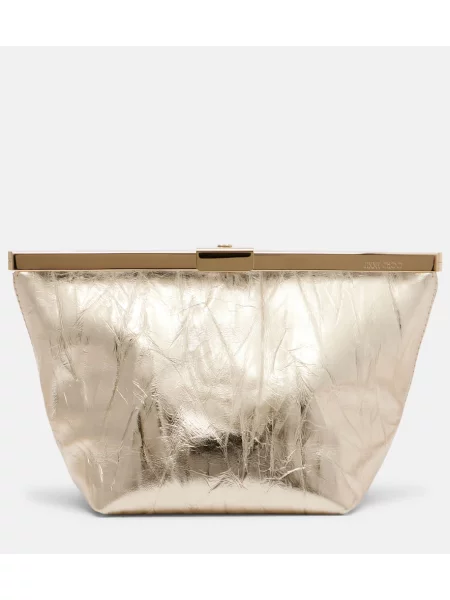 Geantă plic Jimmy Choo din piele
