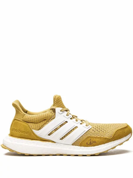 Sneakerși Adidas UltraBoost auriu