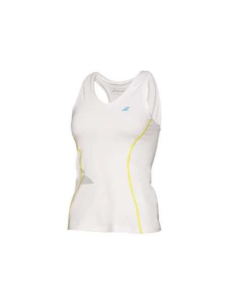 Cropp tricou Babolat alb