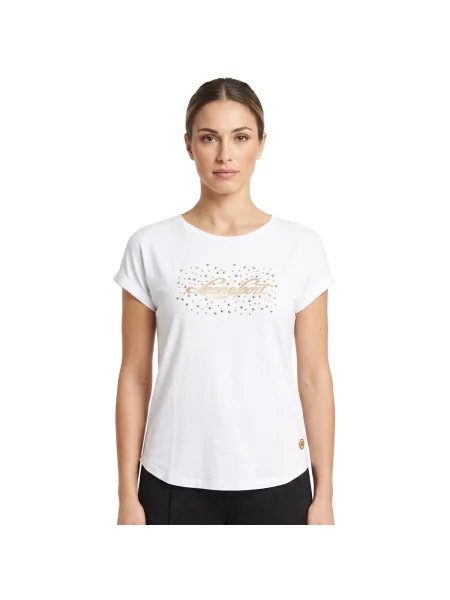 Scurt tricou Leone 1947 cu mâneci scurte alb