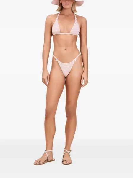 Карирани бикини Devon Windsor розово
