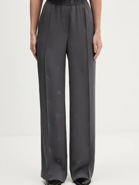 HUGO pantaloni Helenia gri