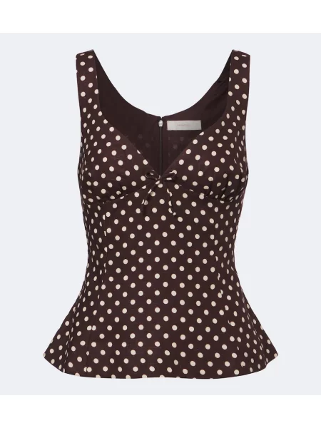 Top Faithfull de in cu buline maro