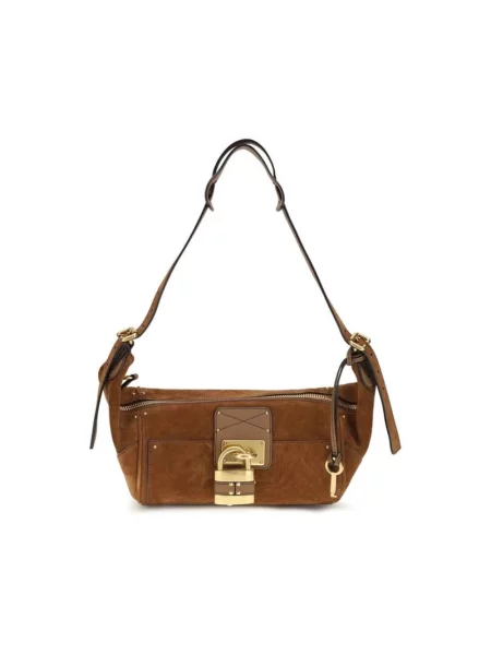 Torebka crossbody Chloe brązowa