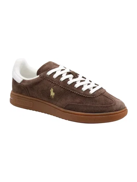 Polo Ralph Lauren Bedford Pp sneakersy zamszowe brązowe