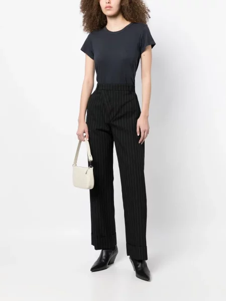 Trumpas marškinėliai Rag & Bone mėlyna