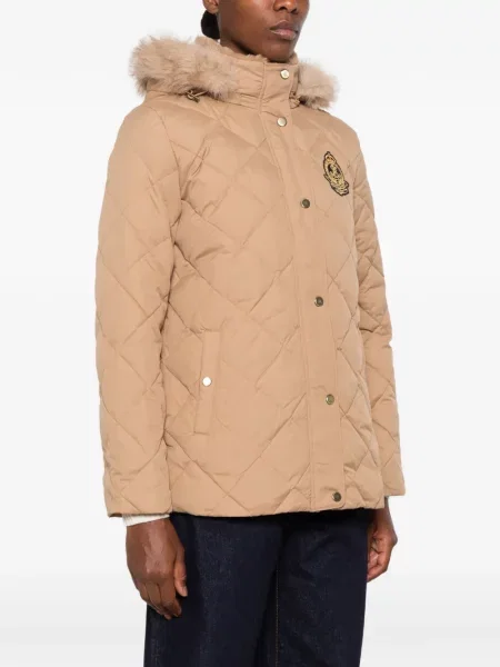 Ψεύτικη γούνα καπιτονέ μπουφάν Lauren Ralph Lauren