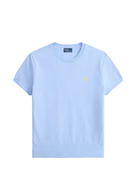 Pulover Polo Ralph Lauren cu decolteu rotund albastru