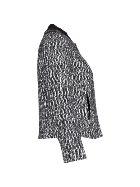 Geacă Tory Burch din tweed negru