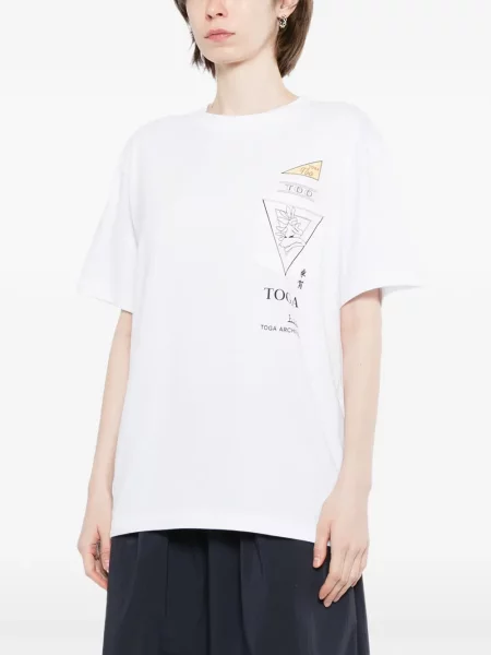 Tricou Toga Too alb