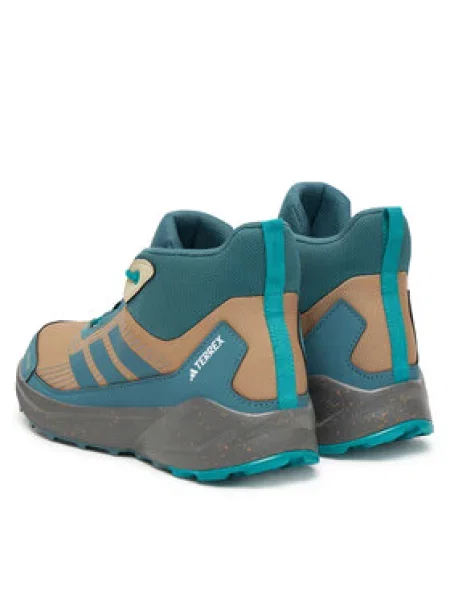 Dětské kozačky Adidas hnědé
