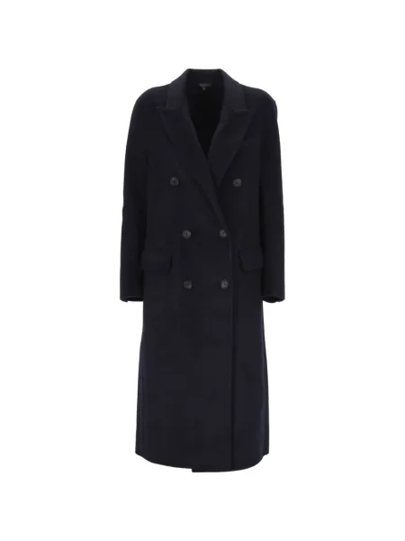 Palton Rag & Bone cu două rânduri de nasturi albastru