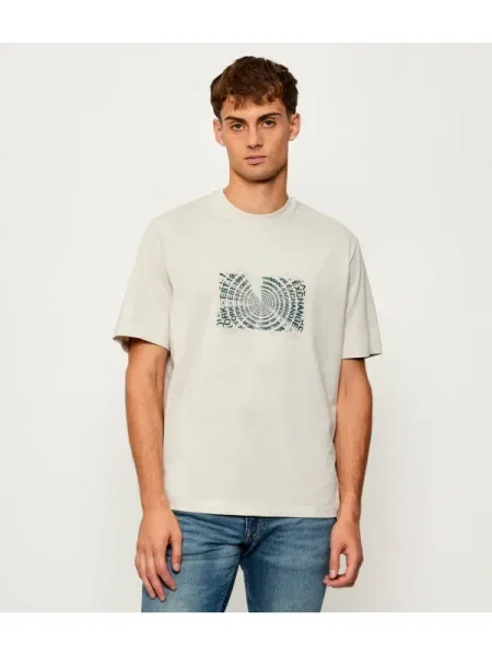Armani Exchange Tricou bej