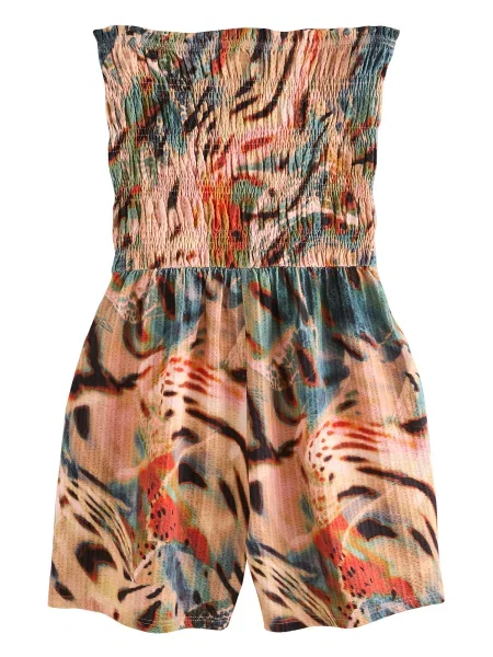 Next Overal / zelená / oranžová / ružová modrá