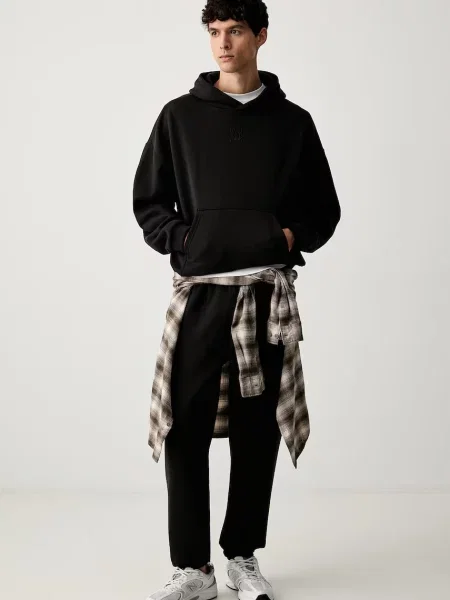 Bluza z kapturem Puma z kapturem czarna