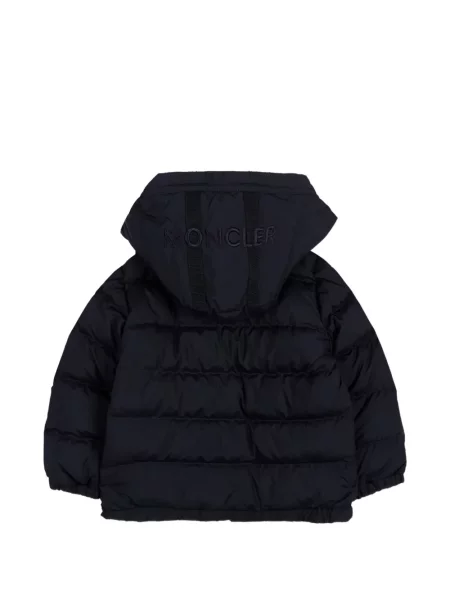 Kurtka dziecięca Moncler Enfant niebieska
