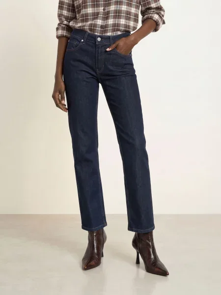 Cambio Jeansy Straight Gini blau