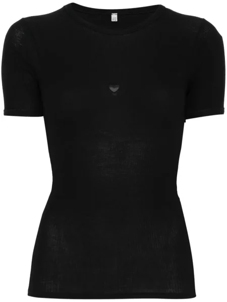 Koszulka Baserange w serca czarna