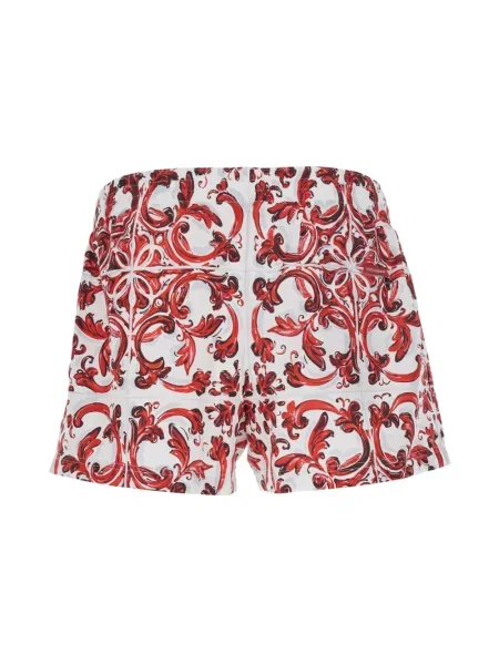 Bokserki Dolce And Gabbana z nadrukiem czerwone