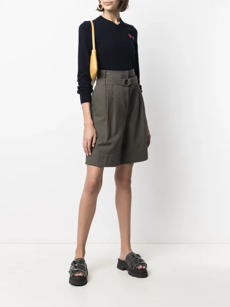 Megztinis Comme Des Garçons Play su širdelėmis mėlyna