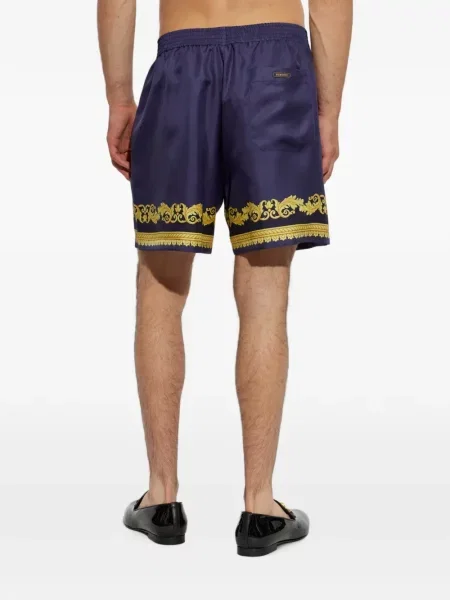 Pantaloni scurți Versace violet