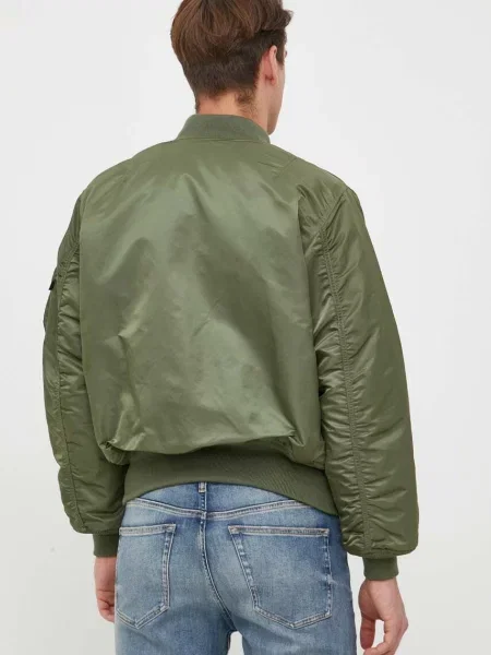 Alpha Industries Heritage zsályazöld férfi kabát. Méret: L zöld