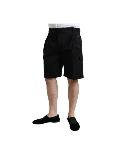 Szorty Dolce And Gabbana casual czarne