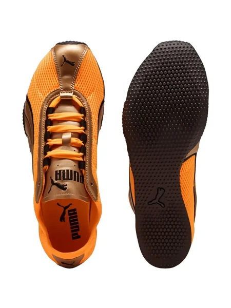 Sneakerși Puma plasă portocaliu