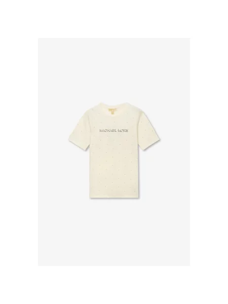 Tricou Michael Michael Kors clasic bej