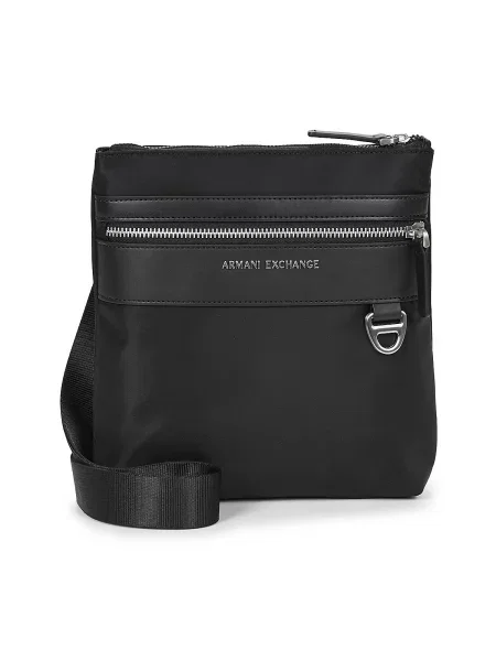 Taška přes rameno Armani Exchange černá