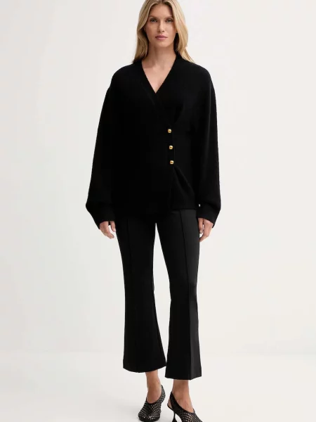 Кардиган з додаванням вовни ISABELLE BLANCHE чорний