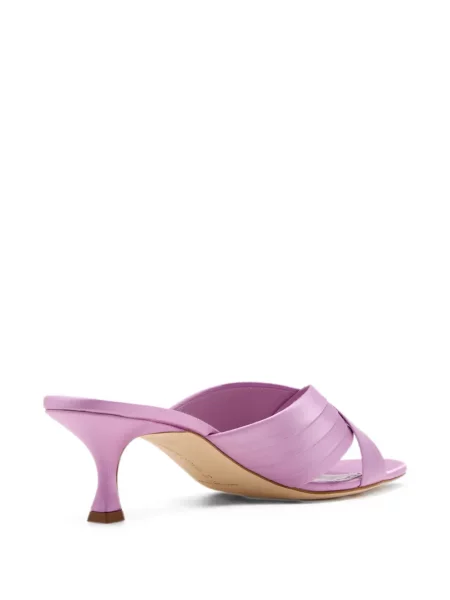 Dirželis mulės Manolo Blahnik violetinė
