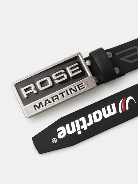 Martine Rose pasek Rubber Tyre czarny