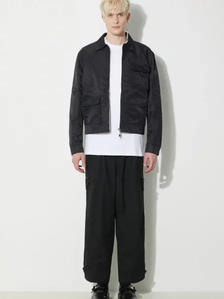 Bunda Han Kjøbenhavn Boxed Cargo Jacket čierna