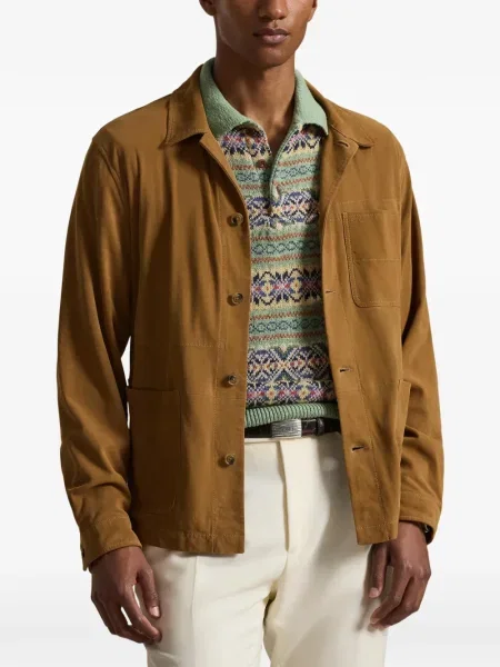Ριγέ δερμάτινος κάλτσες Polo Ralph Lauren με κορδόνι μαύρο