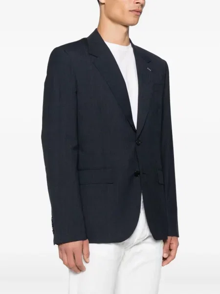 Sacou Givenchy de lână albastru