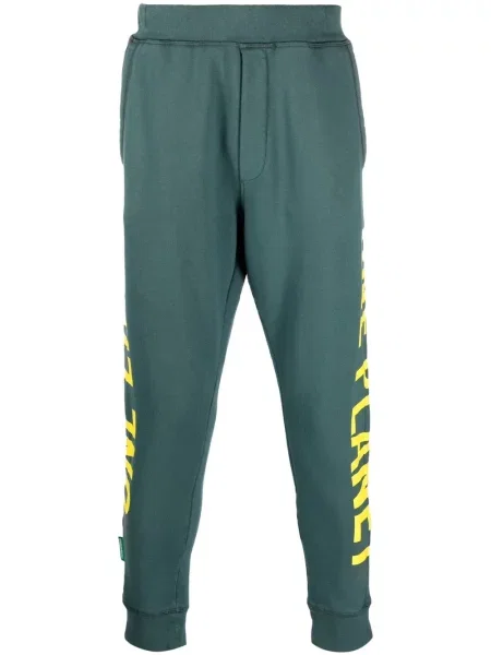 Pantaloni Dsquared2 cu imagine verde