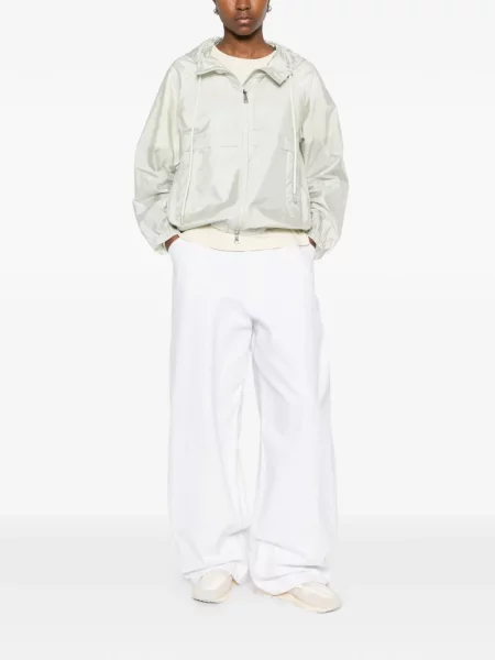 Geacă Moncler cu glugă verde