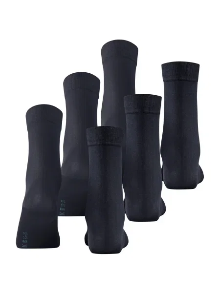 FALKE Șosete Cotton Touch bleumarin