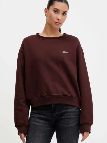Суитчър Tommy Jeans кафяво