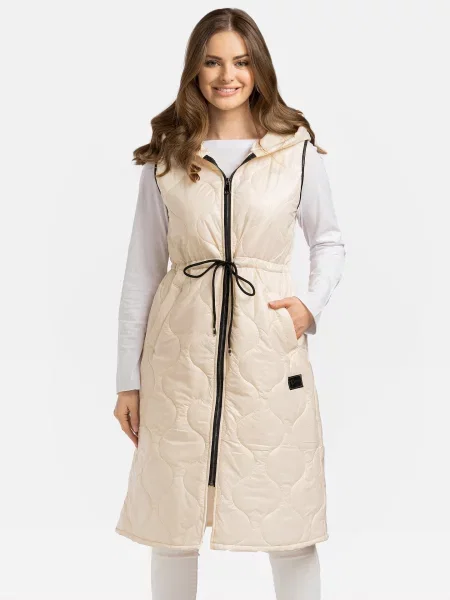 Vestă cu glugă Perso cu glugă negru