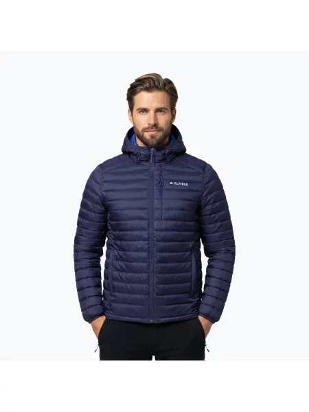 Kurtka puchowa Alpinus Kiruna navy blue niebieska