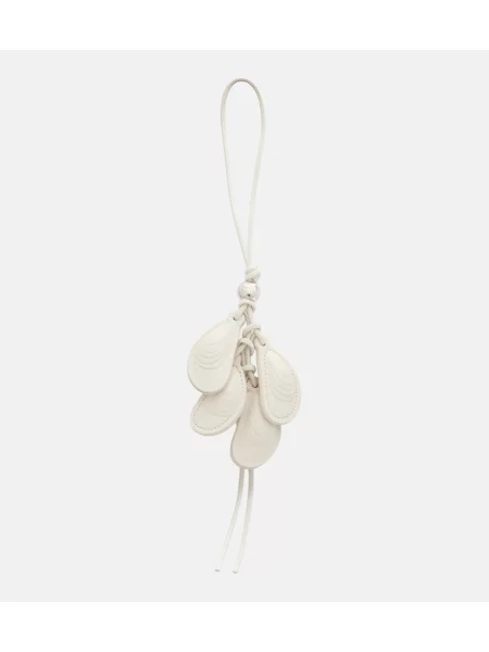 Usnjeni obesek Loewe bela